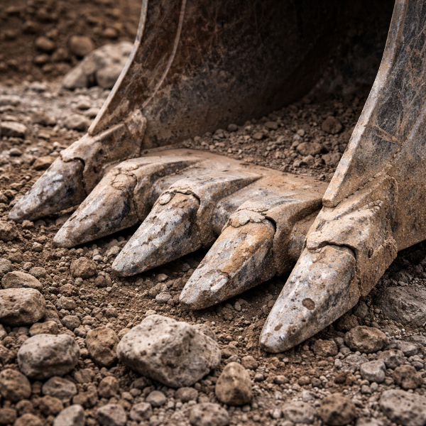 您的斗齿需要更换的主要迹象